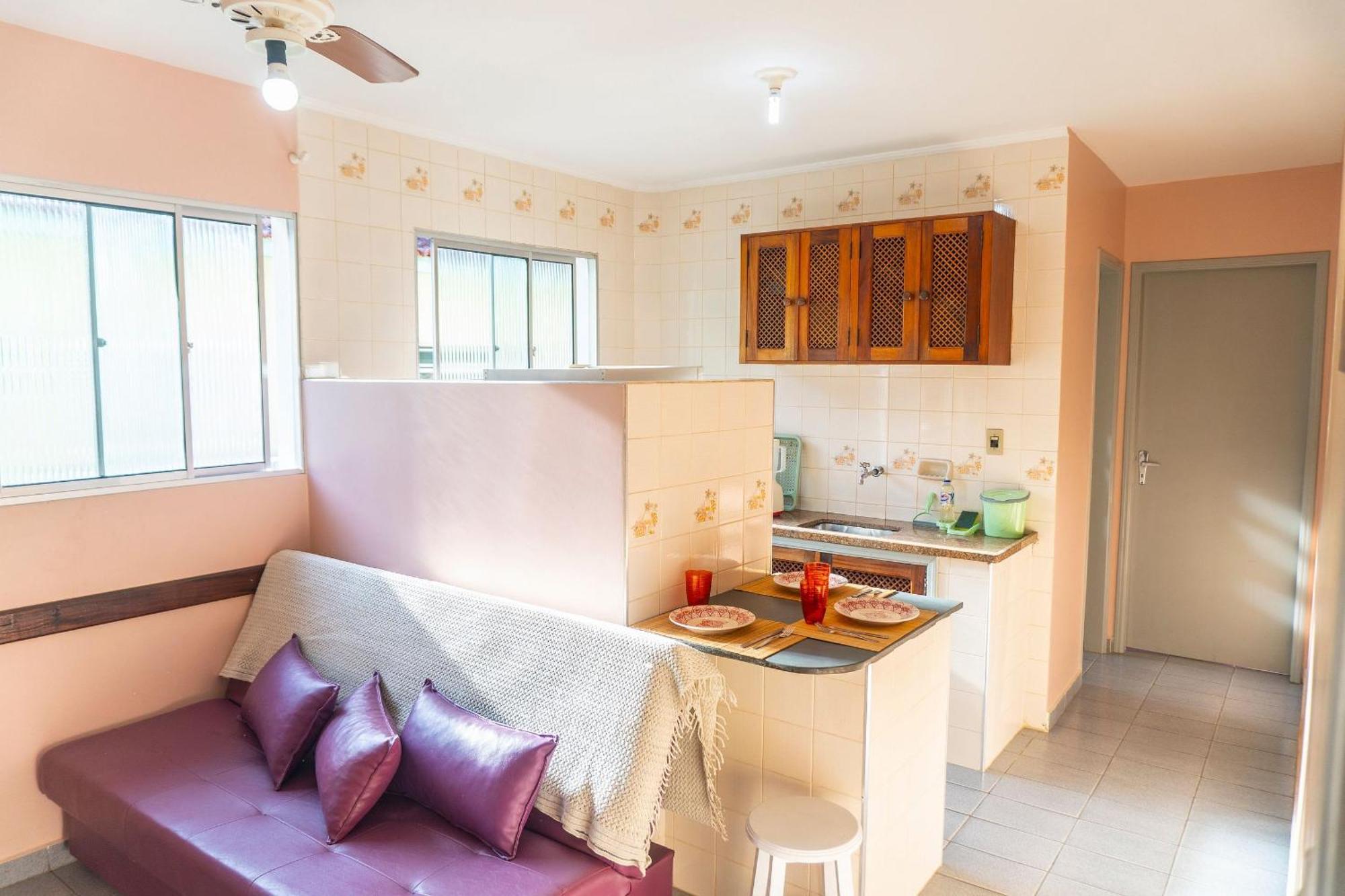 Apartamentos Incriveis Primeira Quadra Mar Wifi Ubatuba Extérieur photo
